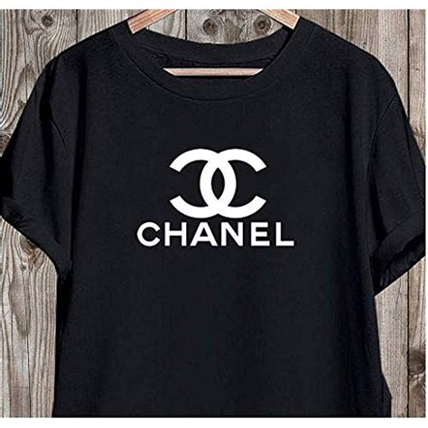 t shirt chanel logo|pre owned chanel shirts.